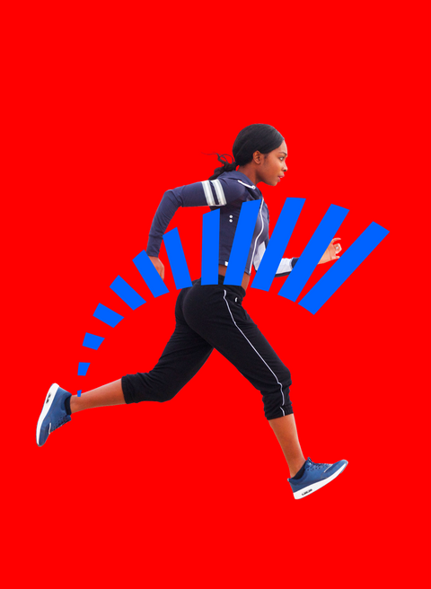 Chargel Athlete Running